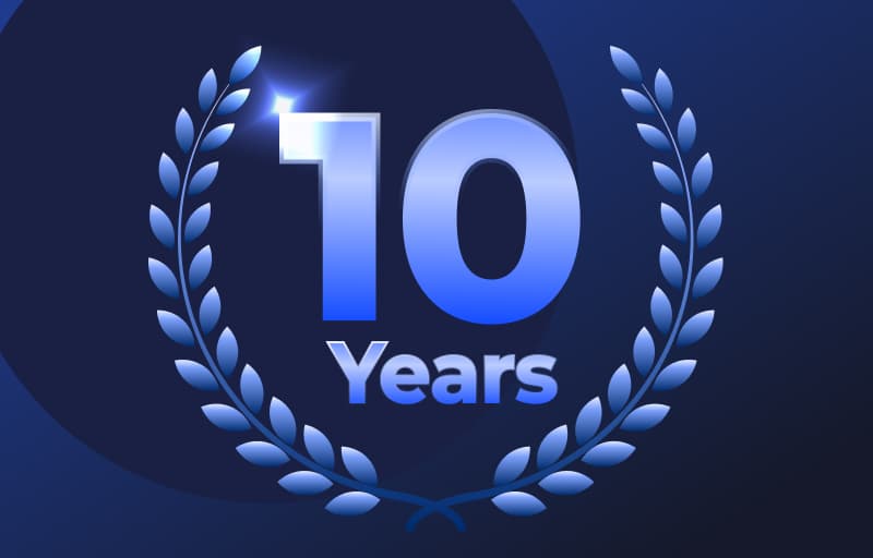 10 años de fiabilidad probada