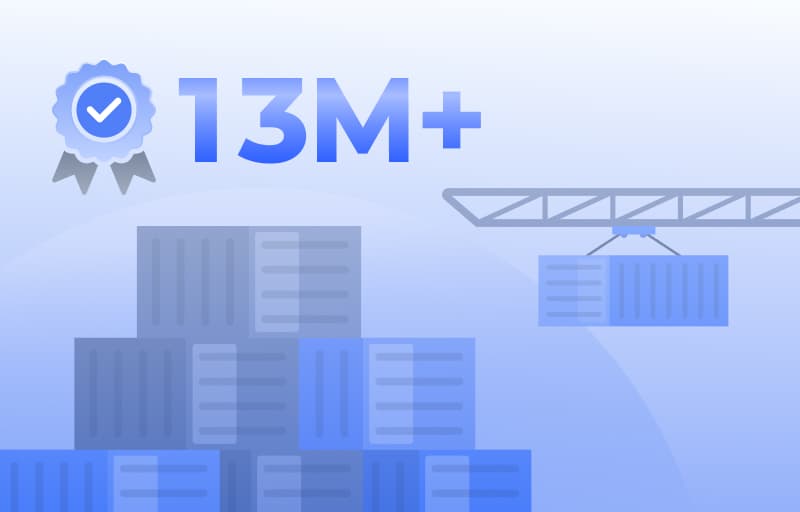 Más de 13M de contenedores, construido para escalar