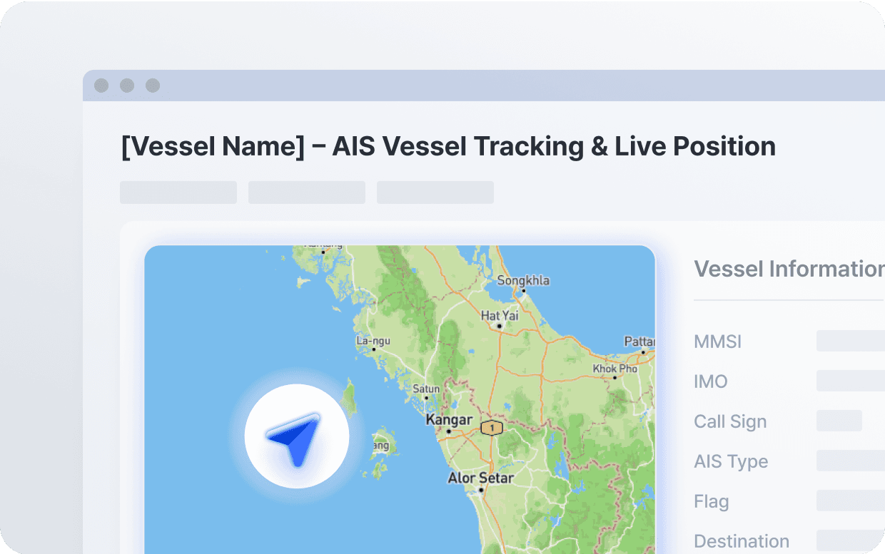 See Real-Time Vessel Data Instantly