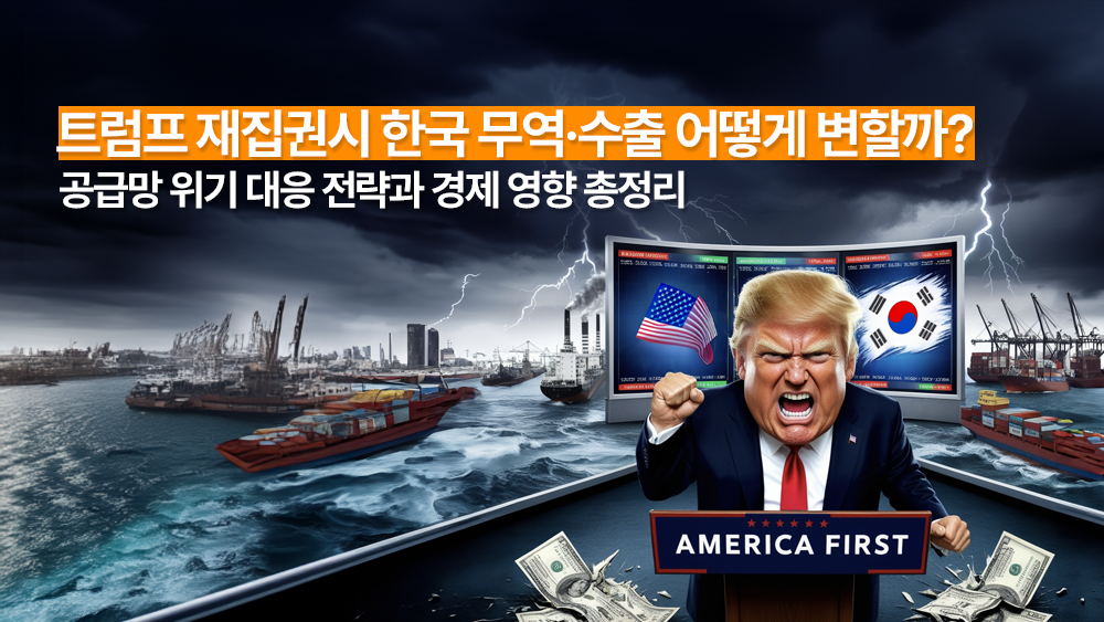 트럼프 재집권시 한국 무역·수출 어떻게 변할까? 공급망 위기 대응 전략과 경제 영향 총정리