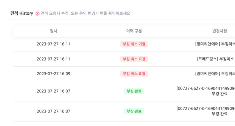 히스토리 관리
